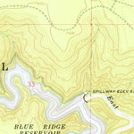 United States Geological Survey C.C. Cragin Reservoir, AZ (1965, 24000-Scale) digital map