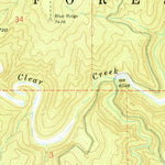 United States Geological Survey C.C. Cragin Reservoir, AZ (1965, 24000-Scale) digital map