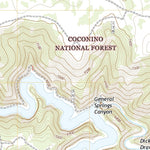 United States Geological Survey C.C. Cragin Reservoir, AZ (2021, 24000-Scale) digital map