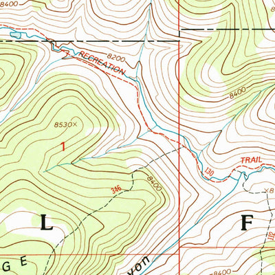 United States Geological Survey C Canyon, UT (2001, 24000-Scale) digital map