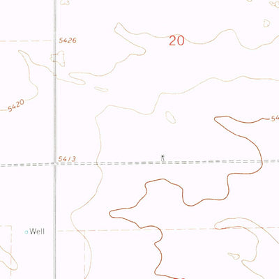 United States Geological Survey C S Ranch, WY (1963, 24000-Scale) digital map