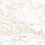 United States Geological Survey C S Ranch, WY (1963, 24000-Scale) digital map