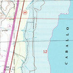 United States Geological Survey Caballo, NM (1996, 24000-Scale) digital map