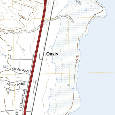 United States Geological Survey Caballo, NM (2023, 24000-Scale) digital map