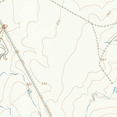 United States Geological Survey Caballos Creek, TX (1965, 24000-Scale) digital map