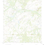 United States Geological Survey Caballos Creek, TX (2022, 24000-Scale) digital map
