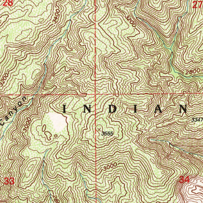 United States Geological Survey Cabazon, CA (1996, 24000-Scale) digital map