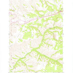 United States Geological Survey Cabbage Hill, OR (1966, 24000-Scale) digital map