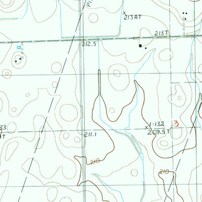 United States Geological Survey Cabery, IL (1986, 24000-Scale) digital map