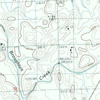 United States Geological Survey Cabery, IL (1986, 24000-Scale) digital map