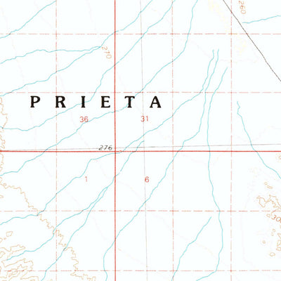 United States Geological Survey Cabeza Prieta Mountains, AZ (1980, 100000-Scale) digital map