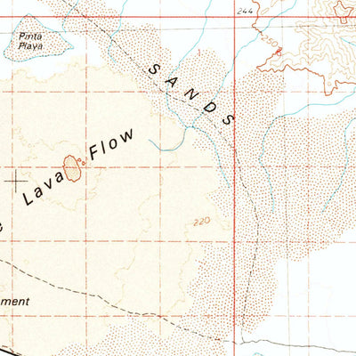 United States Geological Survey Cabeza Prieta Mountains, AZ (1980, 100000-Scale) digital map