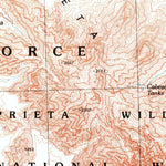 United States Geological Survey Cabeza Prieta Peak, AZ (1996, 24000-Scale) digital map