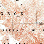 United States Geological Survey Cabeza Prieta Peak, AZ (1996, 24000-Scale) digital map