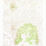 United States Geological Survey Cabezon Peak, NM (1961, 24000-Scale) digital map
