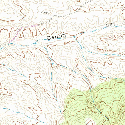 United States Geological Survey Cabezon Peak, NM (1961, 24000-Scale) digital map