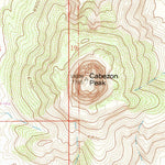 United States Geological Survey Cabezon Peak, NM (1961, 24000-Scale) digital map