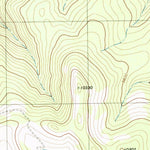 United States Geological Survey Cabin Creek, CO (1980, 24000-Scale) digital map