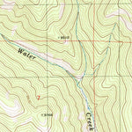 United States Geological Survey Cabin Creek, CO (1980, 24000-Scale) digital map