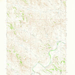 United States Geological Survey Cabin Creek NE, WY-MT (1971, 24000-Scale) digital map
