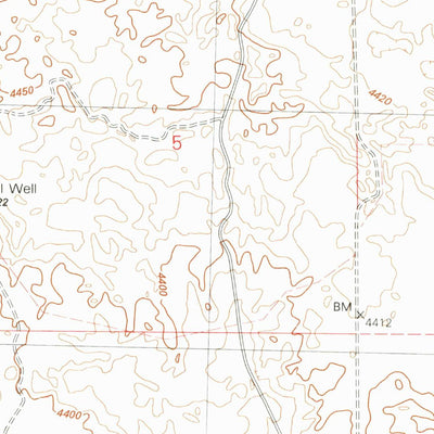United States Geological Survey Cabin Lake, OR (1981, 24000-Scale) digital map