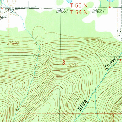 United States Geological Survey Cabinet, ID-MT (1989, 24000-Scale) digital map