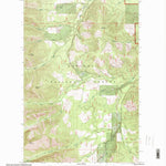 United States Geological Survey Cable Mountain, MT (1997, 24000-Scale) digital map