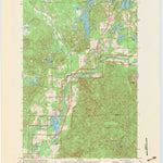 United States Geological Survey Cable, WI (1971, 24000-Scale) digital map