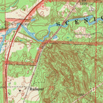 United States Geological Survey Cable, WI (1971, 24000-Scale) digital map