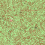 United States Geological Survey Cable, WI (1971, 24000-Scale) digital map