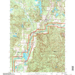 United States Geological Survey Cable, WI (2005, 24000-Scale) digital map