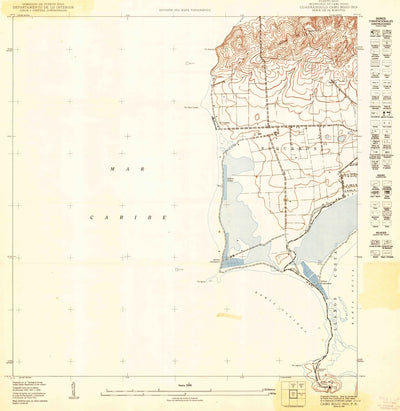 United States Geological Survey Cabo Rojo NW, PR (1949, 10000-Scale) digital map