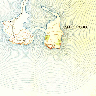 United States Geological Survey Cabo Rojo, PR (1938, 30000-Scale) digital map