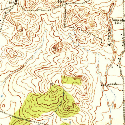 United States Geological Survey Cabo Rojo, PR (1938, 30000-Scale) digital map