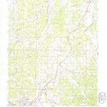 United States Geological Survey Cabool NE, MO (1951, 24000-Scale) digital map