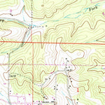 United States Geological Survey Cabool NE, MO (1951, 24000-Scale) digital map