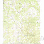 United States Geological Survey Cabool SW, MO (1950, 24000-Scale) digital map
