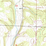 United States Geological Survey Cabool SW, MO (1950, 24000-Scale) digital map