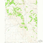 United States Geological Survey Caboose Canyon, MT (1965, 24000-Scale) digital map