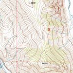 United States Geological Survey Caboose Canyon, MT (1997, 24000-Scale) digital map