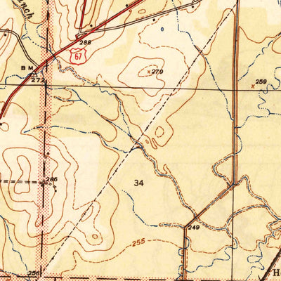 United States Geological Survey Cabot, AR (1941, 31680-Scale) digital map
