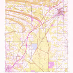 United States Geological Survey Cabot, AR (1954, 24000-Scale) digital map