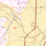 United States Geological Survey Cabot, AR (1954, 24000-Scale) digital map