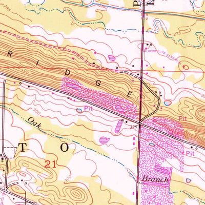 United States Geological Survey Cabot, AR (1954, 24000-Scale) digital map