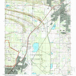 United States Geological Survey Cabot, AR (1994, 24000-Scale) digital map