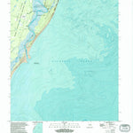 United States Geological Survey Cabretta Inlet, GA (1993, 24000-Scale) digital map
