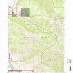 United States Geological Survey Cache Creek, WY (1996, 24000-Scale) digital map