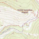 United States Geological Survey Cache Creek, WY (2021, 24000-Scale) digital map