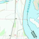 United States Geological Survey Cache, IL-MO (1993, 24000-Scale) digital map