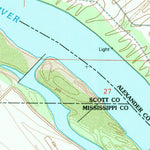 United States Geological Survey Cache, IL-MO (1993, 24000-Scale) digital map